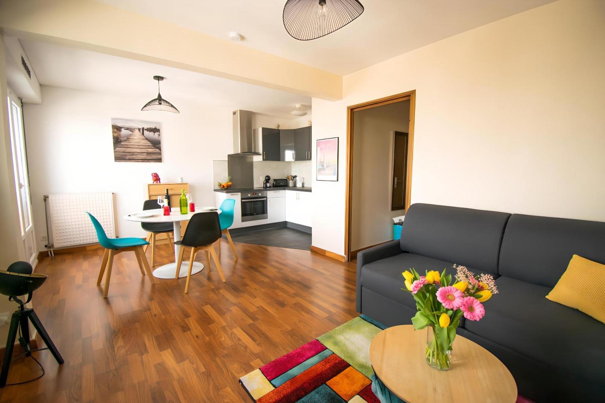 Grand Studio Avec Parking A 10 Minutes Des Plages Lorient Exteriör bild