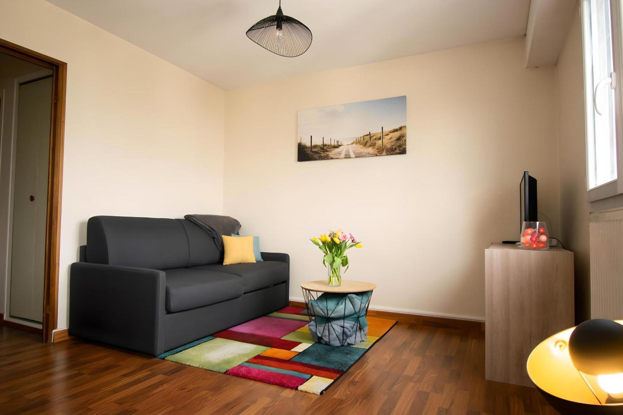 Grand Studio Avec Parking A 10 Minutes Des Plages Lorient Exteriör bild