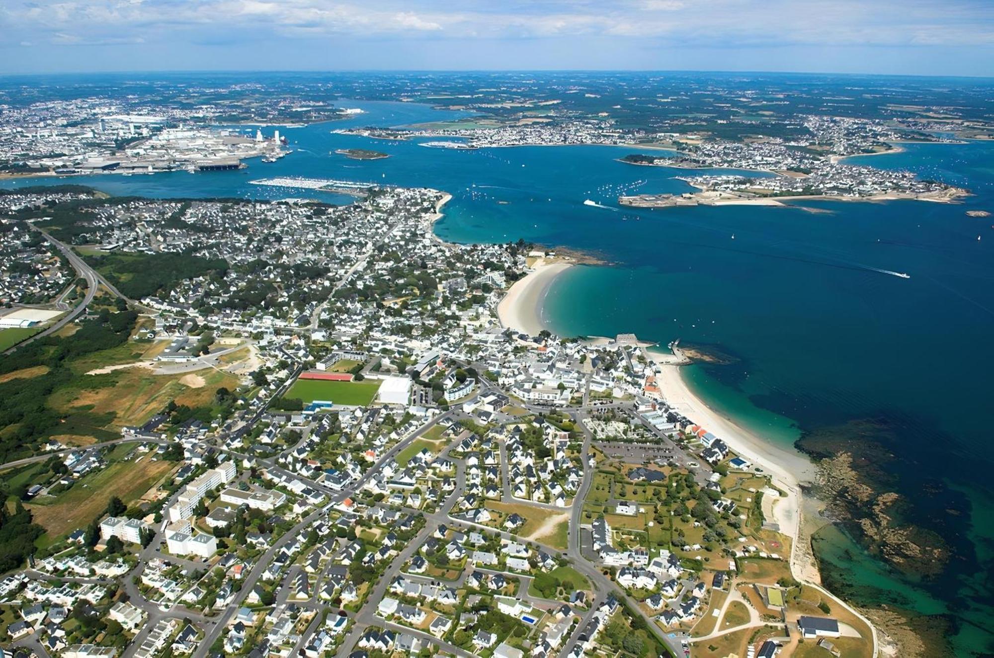 Grand Studio Avec Parking A 10 Minutes Des Plages Lorient Exteriör bild